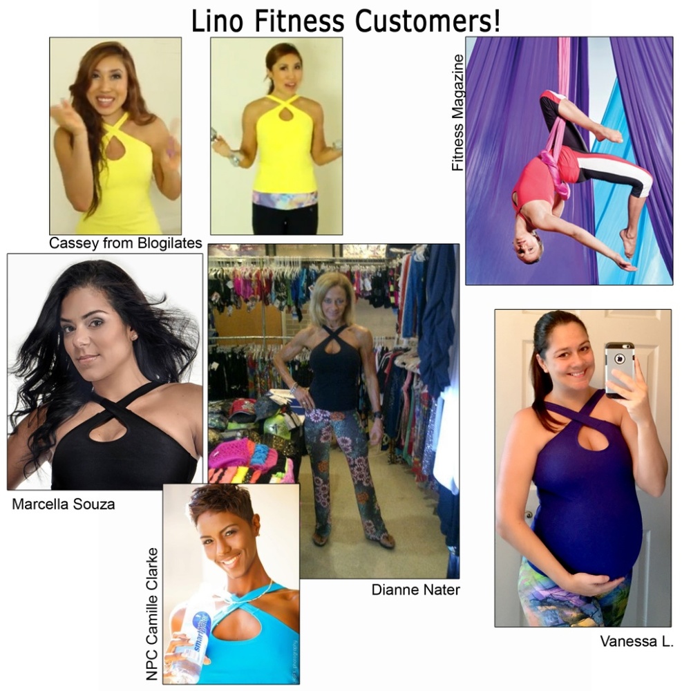 Compression Gym Tank Top w/ Inside Bra XS-S   Pink - Picture 6 of 6